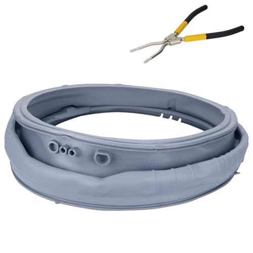 MDS47123602 Washer Door Boot Gasket Compatible With lg and kenmore Washer Door Seal WM2601HR, WM3250HWA, WM3370HRA,WM3050CW,WM3170CW, Front Load Washer Door Seal Replaces EAP12748962, PS12748962