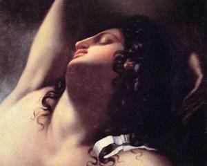 Peinture à l'huile Endymion Girodet chef-d'œuvre romantique 36x48