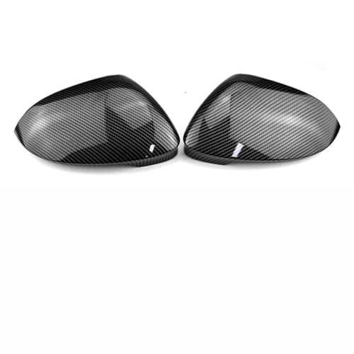 Coque de rétroviseur Golf 8 style carbone avec trou noir pour MK8 2020-2022