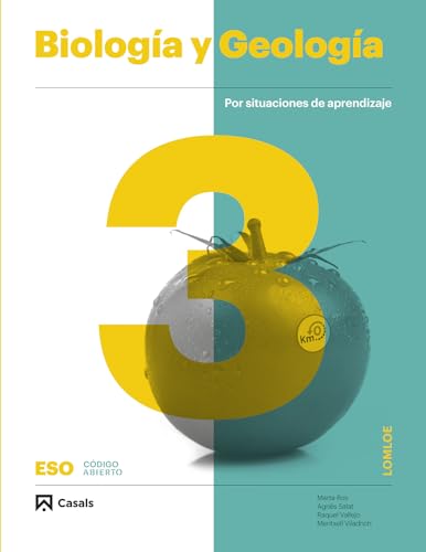 Portada de Biología y Geología 3 ESO LOMLOE ANDALUCÍA (Código abierto)