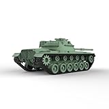 Convient pour: adultes MRY-SFW Char de l\'armée non peint 1/43 kit de modèle militaire US M48 PATTON char moyen