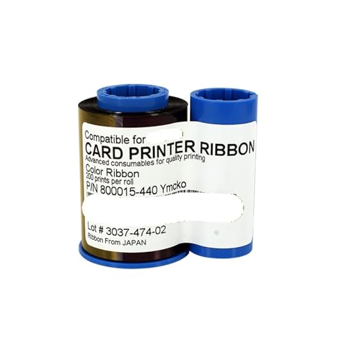 Ruban YMCKO 800015-440 compatible imprimante carte couleur P330i P430i