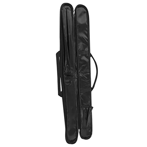 VINTORKY Flute Scabbard Case for Chinese Flute Sturdy Flute Storage Bag Bamboo Flute Carrying Bag Flute Pouch Flute Accessory Portable Bag Black
