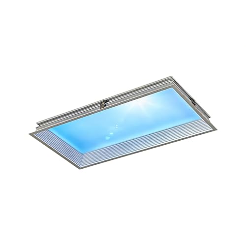 Plafonnier naturel pour bureau et salle de bain avec lumière du jour réglable