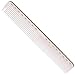YS PARK FINE CUTTING COMB WIDE - WHITE