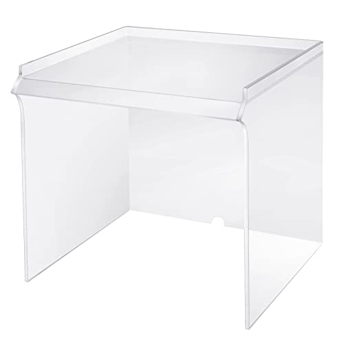 Acrylic Draft Shield Dust Cover for Lab Equipment or Office Use 15x15x15 Inches Medium