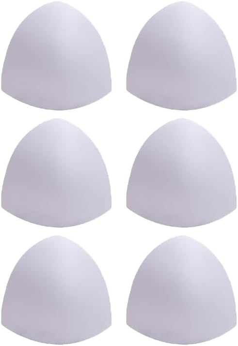 Fillet Bra Inserts,Women's Push Up Triangle Removable Pads Fillers Comfortable Breathable Boost Sports Cups Insert for Sew Bikini Top Swimsuit Women Girls Bra Any Cup Cover One Size