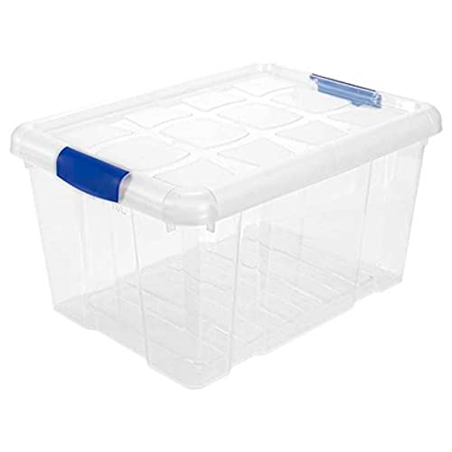 Acan Tradineur – Caja de Almacenamiento N.º 1 – Capacidad de 16 litros – Fabricado en España - Contenedor para almacenar Libros, Ropa, Mantas