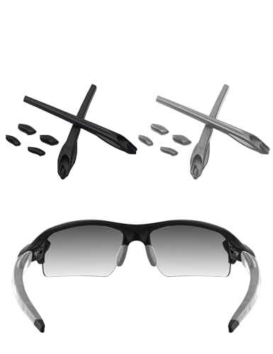Image of ToughAsNails Replacement Rubber Kits Ear Socks and Nose Pads for Oakley Flak 2.0 XL OO9188 /Flak 2.0 OO9295 Sunglasses