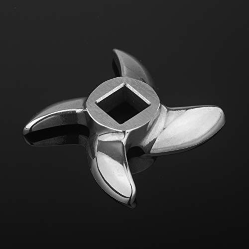 #22 Meat Grinder Blade Parts, Stainless Steel Cutting Blade for Electric Meat Grinder - Thumbnail 5