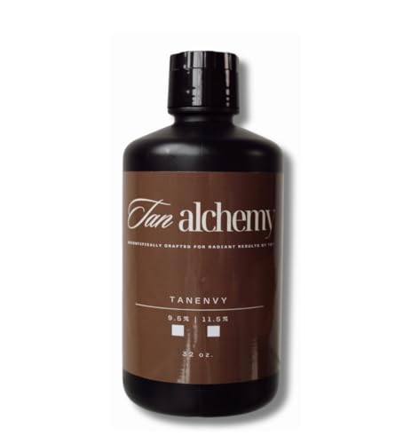 Tampa Bay Tan, Tan Alchemy, Tan Envy European Blend Dark 11.5% DHA Sunless Airbrush Spray Tanning Solution 32 oz