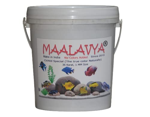 Maalavya 1KG Fish Feed/Food 36 Karat Cichlid Special 1MM Size (No Colors Added) Fish Food (B09MTV9S5L) Amazon Price History, Amazon Price Tracker