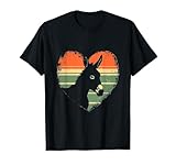 Esel Herz Retro Design