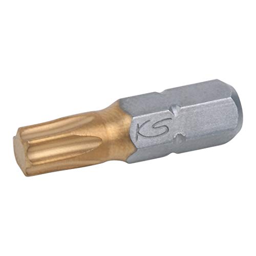 Ks Tools 911.3652 Inserto Tin 1/4", Torx, 25 Mm, T15