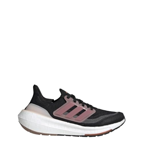 Image of adidas Womens Ultraboost Ultra Boost Light Running Sneakers Shoes - Black