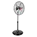 OEMTOOLS OEM24871 20" Oscillating Pedestal Fan, Adjustable Height for Garage, Shop, Gym, Warehouse 4500 CFM Airflow, 3-Speed Enclosed Motor, 5 Aluminum Blades, Dust-Resistant Industrial Purpose