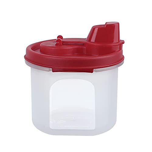 Image of Cutting EDGE 250 ML Smart Slim Oil Dispenser Airtight Red (Set of 1) | BPA free food grade plastic material, recommended for storing oil, vinegar, Water, sauces, juice, kitchen Storage