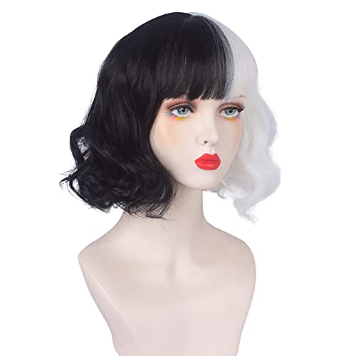 Askuang �����E�B�b�O �����p �V���[�g �J�[���[ �E�F�[�u �E�B�b�O �O���t�� �ϔM ���� �E�B�b�O �n���E�B�� ���� �p�[�e�B�[ �R�X�v�� �R�X�`���[�� �E�B�b�O