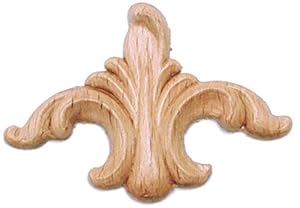 Euroantik1A Holzornament Verzierung MU-124