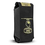 Hyperfocus - Brain Enhancing Nootropic Coffee, GROUND 100% Organic-Coffee Blended with Yerba Mate for Drip - Boosts Mental Clarity, Better Memory & All-day Energy (16oz)