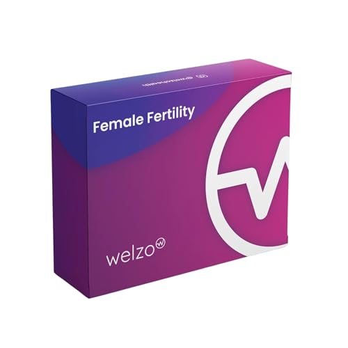 Welzo Female Fertility Test | Female Fertility Kit | Fertility Test for Women | (LH) & (FSH) Test | Personalized Report | Results in 48hrs