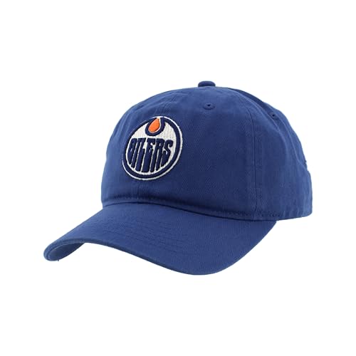 Edmonton Oilers NHL Officially Licensed Adjustable Hat Scholarship Icon Team Color