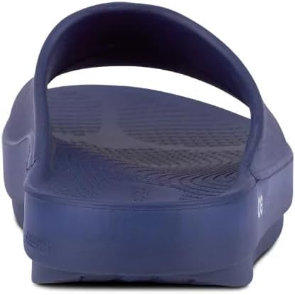 OOFOS OOahh Recovery Slide, Midnight Navy - Women’s Size 10, Men’s Size 8 - Image 4