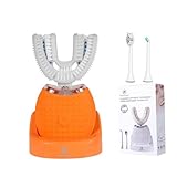 Magentak Electric U Shaped Toothbrush for Adult,360 Degree Automatic Cleaning, Ultrasonic...