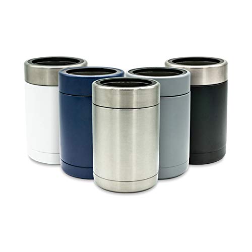Hieleras, Outdoors Tahoe Trails Stainless Steel 12oz Vacuum Insulated Can and Bottle Cooler | Double Wall Can Cooler For Cans and Bottles | Copper Plated Can Chiller and Metal...