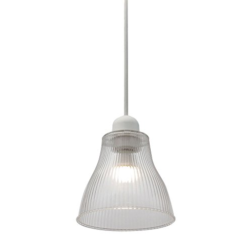 アイリスオーヤマ LEDペンダントライト LED電球セット Lapin ガラス調 Sサイズ クリア PL5L-E17CG1
