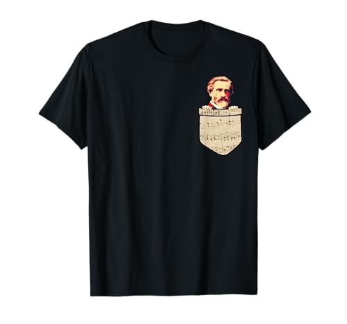 Photo de Giuseppe Verdi Compositeur de musique dans ma poche T-Shirt