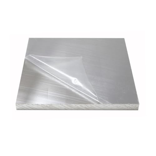 Materia prima de aluminio, fresado, placa de fundición AW5083, placa laminada, 10 mm de grosor (100 x 100 x 10 mm)