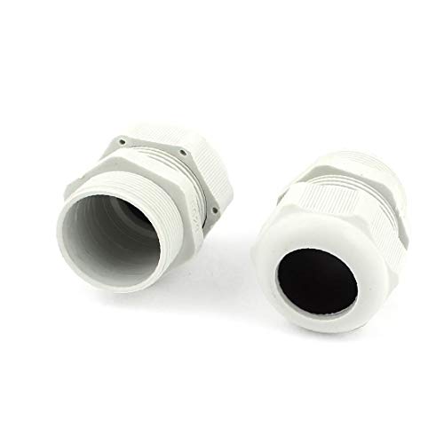 X-DREE 2 Pcs 18mm-25mm Pressacavi Pressacavo PG29