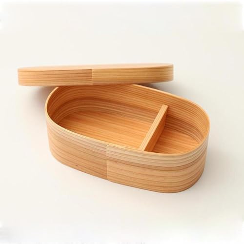 紀州塗り 曲げわっぱ 弁当箱(日田杉使用)被せ蓋[YS62]