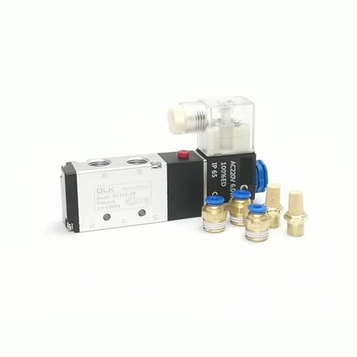 Électrovanne 5/2 pneumatique 4V210-08 AC 24V à commande électrique