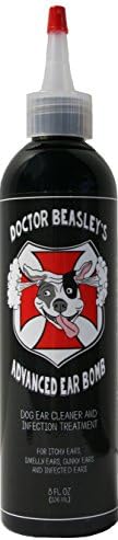 DOCTOR BEASLEY’S ADVANCED EAR BOMB Is a Powerful 1 Step Cleaning Solution Treatment for Dog Ear Infections; Cleaner Replaces Drops, Vet Visits, Medication, Antibiotics for Yeast and Fungus, 8 ounce