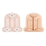 Eiswürfelformen, lustige Formen, Silikon-Eiskugel-Maker mit Deckel, für Whiskey, Cocktails, Eiswürfel und lustige Eiskaffee-Würfel für Männer und Frauen