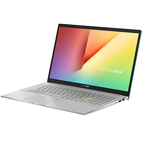 Image of ASUSF ASUS VivoBook S15 S533 Thin and Light Laptop, 15.6 inch FHD Display, Intel Core i5-1135G7 Processor, 8GB DDR4 RAM, 512GB PCIe SSD, Wi-Fi 6, Windows 10 Home, Gaia Green, S533EA-DH51-GN