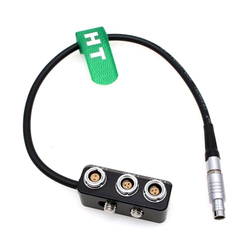 Boîtier RS 3 broches mâle vers 0B 2 broches et 2 Fischer RS connecteur répartiteur alimentation