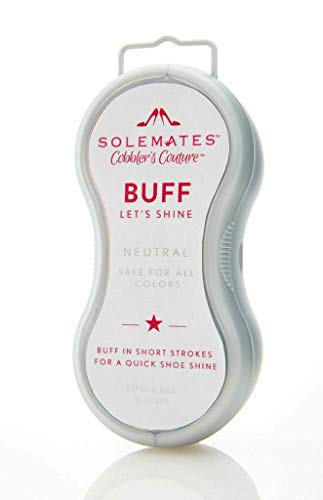Solemates Shoe Buff Synthetic Dry Sponge Easy Shine Neutral for All Colors