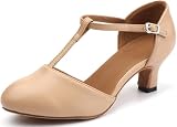 BAKPH Women's T-Strap Character Dance Shoes...