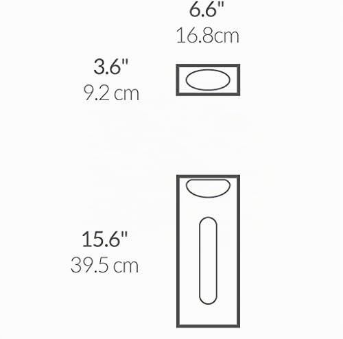 Miniatura 4 de Simplehuman Kt1166 Dispensador De Bolsas De Pared, Acero Inoxidable Cepillado