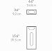 Imagen de simplehuman KT1166 dispensador de bolsas de pared