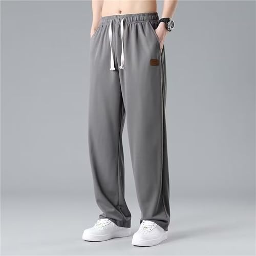 Men's Pants with Deep Pockets Loose Fit Casual Jogging Trousers for Running Workout Training Basketball Foam Slip3