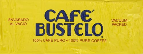 Image of Cafe Bustelo Espresso Dark Roast Ground Coffee Brick, 16 Ounces (Pack of 2)