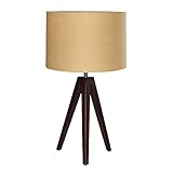 デザイン照明 TROPOD トリポッド テーブルライト　ベージュ×ブラウン
