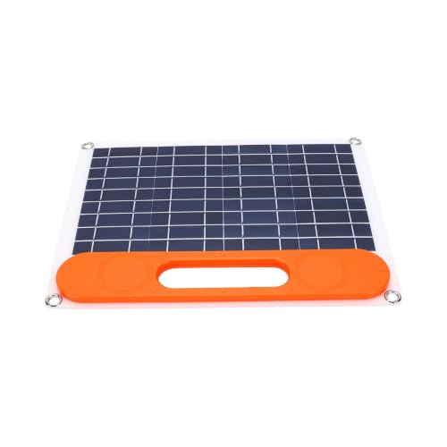 Panel solar plegable 30W monocristalino con salidas USB C y DC Ausla 4