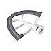 Flex Edge Beater for Kitchenaid Mixer Accessory,for Kitchen aid Attachments for Mixer,Fits Tilt-Head Stand Mixers for 4.5-5 Quart Bowls,Beater Paddle with Both-Sides Flexible Silicone Edges by COOKRA
