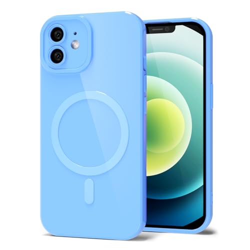 Coque magnétique iPhone 12 compatible Magsafe avec protection caméra intégrée
