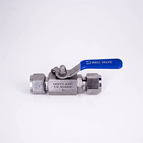 Robinet sphérique haute précision en acier inoxydable SS304 compression 8mm - 7